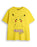 Pokemon Pikachu, Eevee & Jigglypuff Girls Multicoloured Multi-Pack of 3 Short-Sleeved T-Shirts