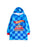 Hot Wheels Car Pocket Boys Blue Blanket Hoodie