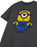 Minions Unisex Kids Charcoal Short Sleeved T-Shirt