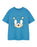 Sonic the Hedgehog Big Face Boys Blue Short Sleeved T-Shirt