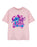Disney Lilo & Stitch Love Girls Pink Short Sleeved T-Shirt