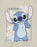 Disney Lilo & Stitch Big Stitch Girls Beige Short Sleeved T-Shirt