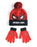 Marvel Character Boys Multicoloured Beanie and Gloves Set