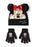 Disney Minnie Mouse Girls Beanie Hat & Gloves Set