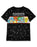 Pokemon Multi Character Boys Black Short Sleeved T-Shirt