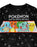 Pokemon Multi Character Boys Black Short Sleeved T-Shirt