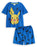 Pokemon Pikachu Boys Blue Short Sleeve Short Leg Pyjama Set