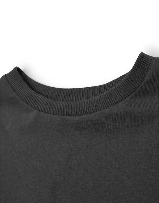 Nirvana Rainbow Logo Kids Unisex Kids Grey Short Sleeved T-Shirt