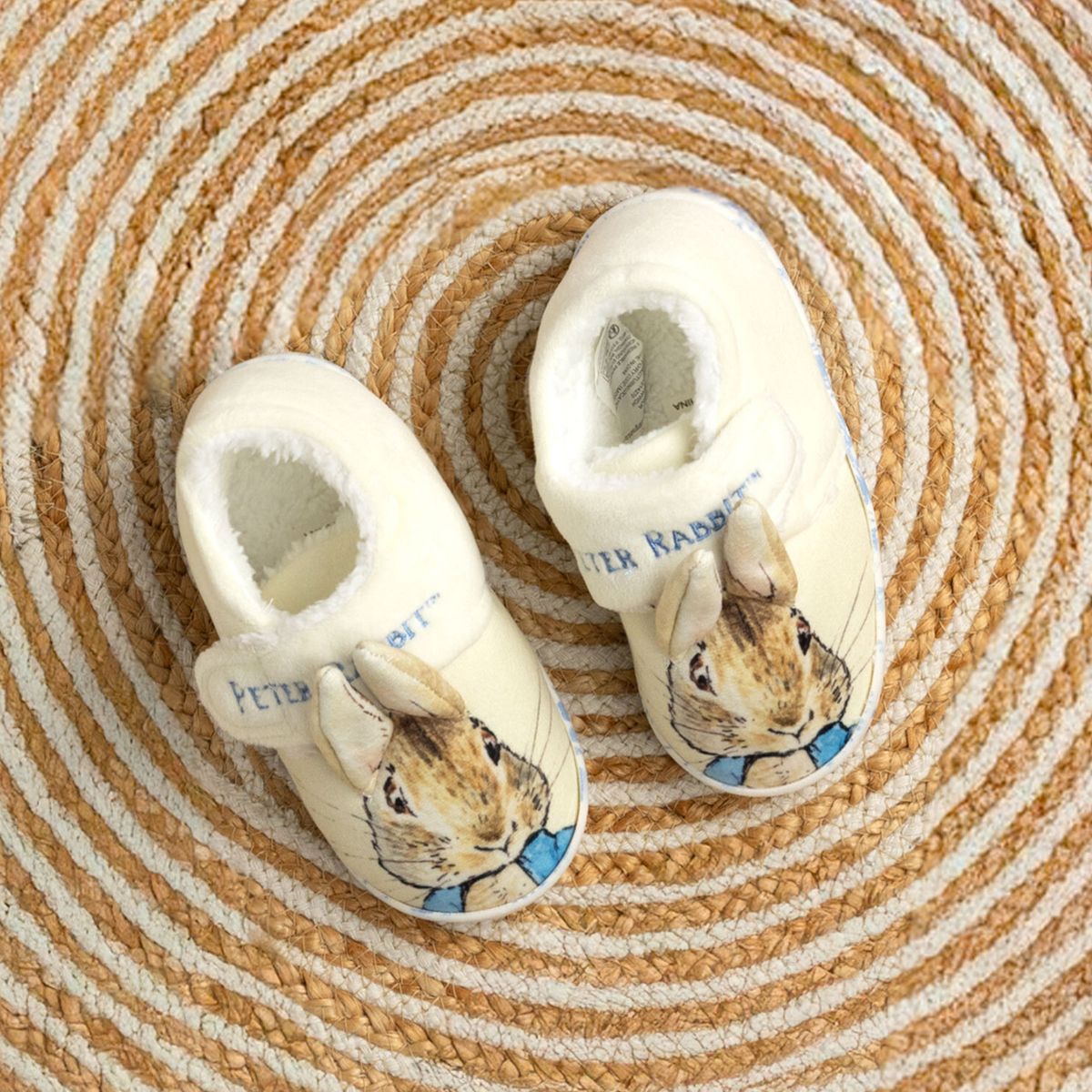 Scarpe Peter Rabbit Per Bambini Con Orecchie 3D In Tela - Antiscivolo, Regolabili