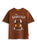 Gruffalo & Friends Big Face Unisex Kids Brown Short Sleeved T-Shirt