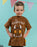 The Gruffalo Big Face Unisex Kids Brown Short Sleeved T-Shirt