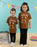 The Gruffalo Big Face Unisex Kids Brown Short Sleeved T-Shirt