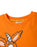Zog Big Face Unisex Kids Orange Short Sleeved T-Shirt
