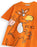 Zog Big Face Unisex Kids Orange Short Sleeved T-Shirt