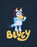 Bluey Bluey Unisex Kids Blue Short Sleeved T-Shirt