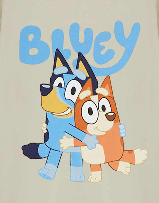 Bluey Hug Unisex Kids Beige Sweatshirt