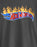 Hot Wheels Flame Logo Boys Grey Long Sleeved T-Shirt