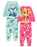 Paw Patrol Skye and Everest Girls Multicoloured Multi-Pack of 2 Long Sleeve Long Leg Pyjama Set