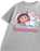 Gabby's Dollhouse Cat-titude Girls Grey Short Sleeved T-Shirt