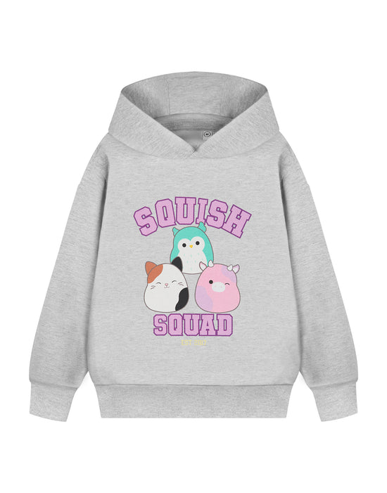 Squishmallows Squish Squad Girls Grey Hoodie