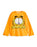 Garfield Big Face Unisex Kids Orange Long Sleeve Long Leg Pyjama Set