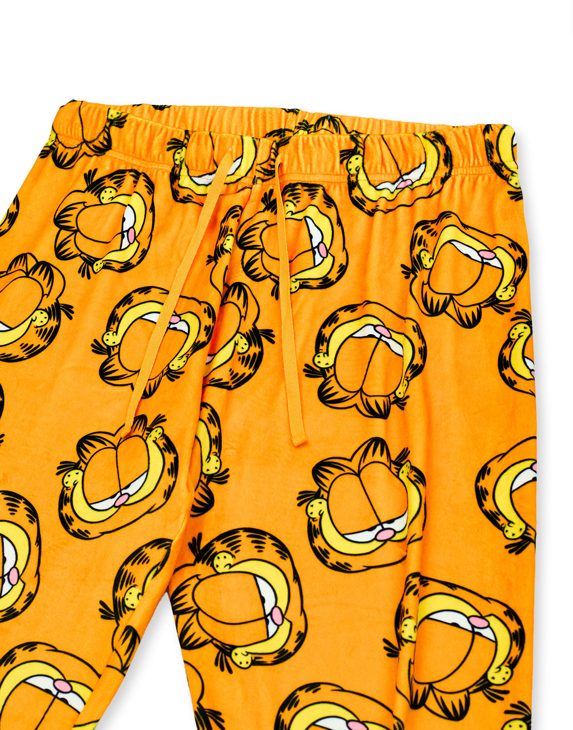 Garfield Pyjamas Garfield Kids Orange Fleece Pyjamas — Vanilla Underground