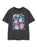 Squishmallows Checkerboard Girls Grey Short Sleeved T-Shirt