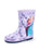 Disney Frozen Elsa & Anna Girls Purple Wellington Boots without Handles
