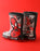 Spiderman Character Boys Red Wellington Boots without Handles