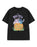 Disney Lilo & Stitch BOO Crew Girls Black Short Sleeved T-Shirt