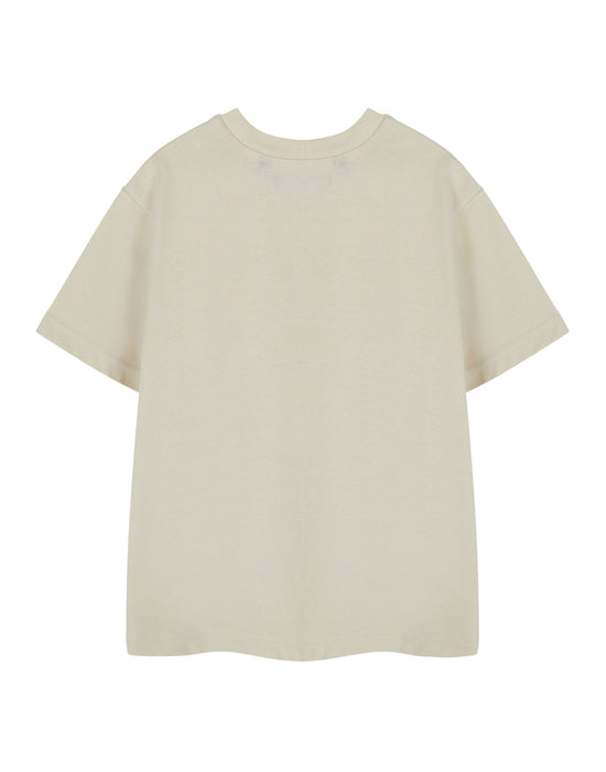 Roald Dahl James and The Giant Peach Unisex Kids Beige Short Sleeved T-Shirt