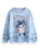 Disney Stitch Girls Blue Christmas Jumper