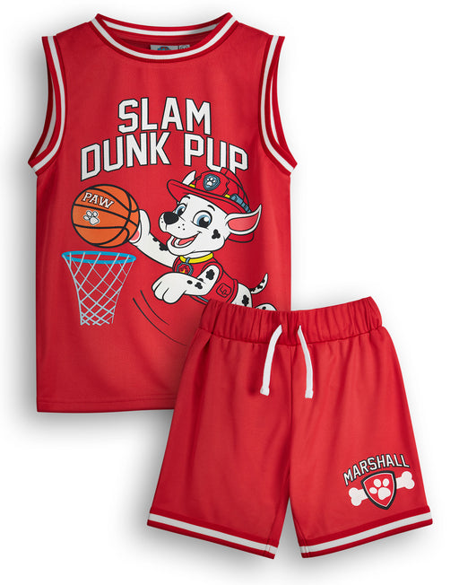 Paw Patrol Marshall Boys Red Basketball Sets