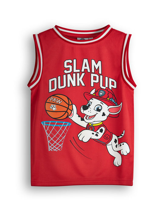 Paw Patrol Marshall Boys Red Basketball Sets