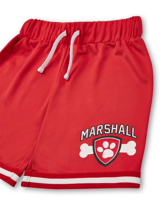 Paw Patrol Marshall Boys Red Basketball Sets