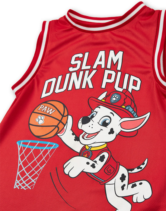 Paw Patrol Marshall Boys Red Basketball Sets