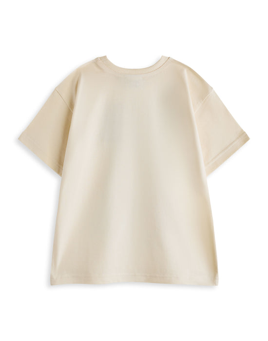 Gruffalo & Friends Mouse Unisex Kids Beige Short Sleeved T-Shirt