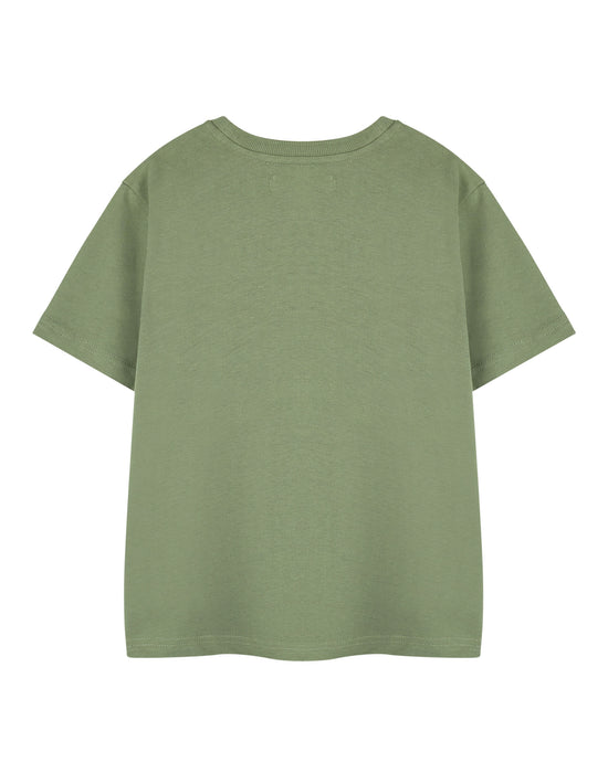 Roald Dahl Fantastic Mr Fox Unisex Kids Green Short Sleeved T-Shirt