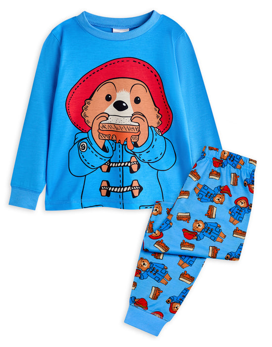 Blue Paddington Appliqué Gingham Top & Leggings Set | JoJo Maman Bébé Blue Paddington Appliqué Gingham Top & Leggings Set | JoJo Maman Bébé