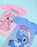 Disney Stitch & Angel Girls Nightdress Pack of 2 Set