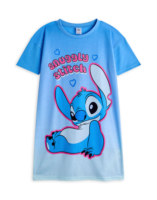 Disney Stitch & Angel Girls Nightdress Pack of 2 Set