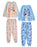 Bluey Multi Character Unisex Kids Multicoloured Multi-Pack of 2 Long Sleeve Long Leg Pyjama Set