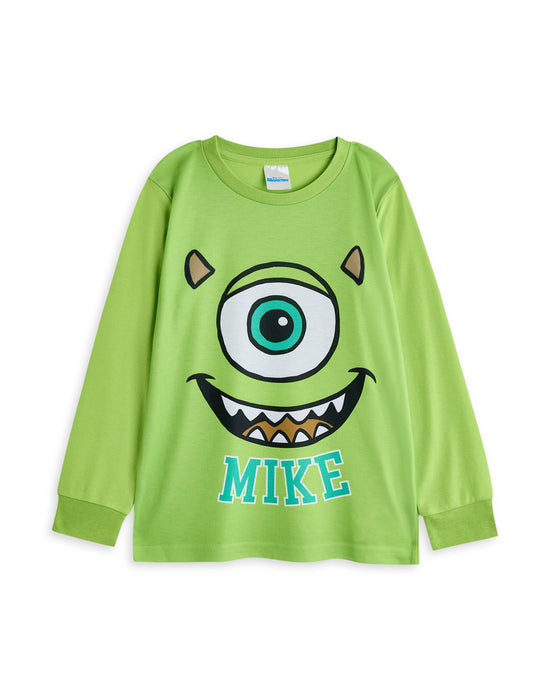 Disney Monster Inc Sully & Mike Boys Multicoloured Multi-Pack of 2 Long Sleeve Long Leg Pyjama Set