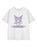 Hello Kitty Kuromi Heart Girls White Short Sleeved T-Shirt