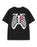 Show Me The Merch Ribcage Girls Black Short Sleeved T-Shirt