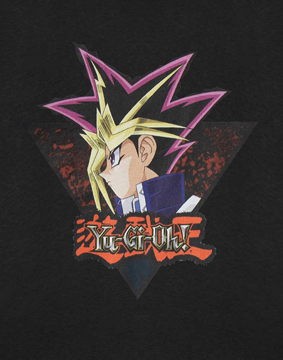 Yu Gi Oh Yugi Boys Black Short Sleeved T-Shirt