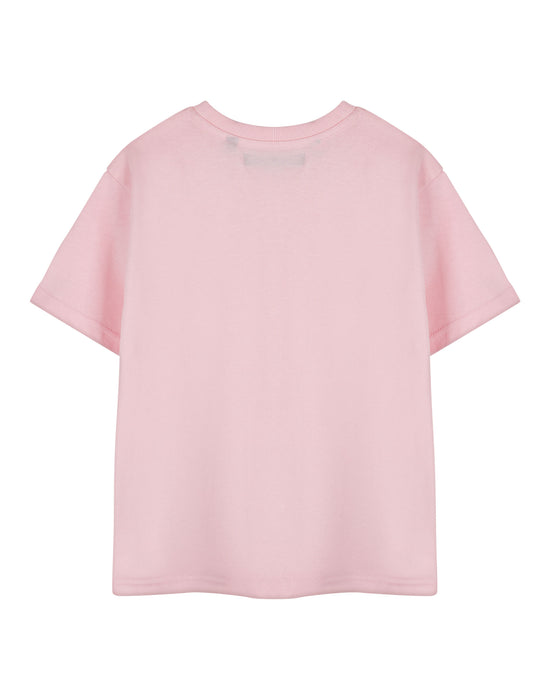 Disney Moana & Pua Girls Pink Short Sleeved T-Shirt