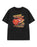 Disney Thunder Always Comes After Lightening Cars Boys Black Short Sleeved T-Shirt