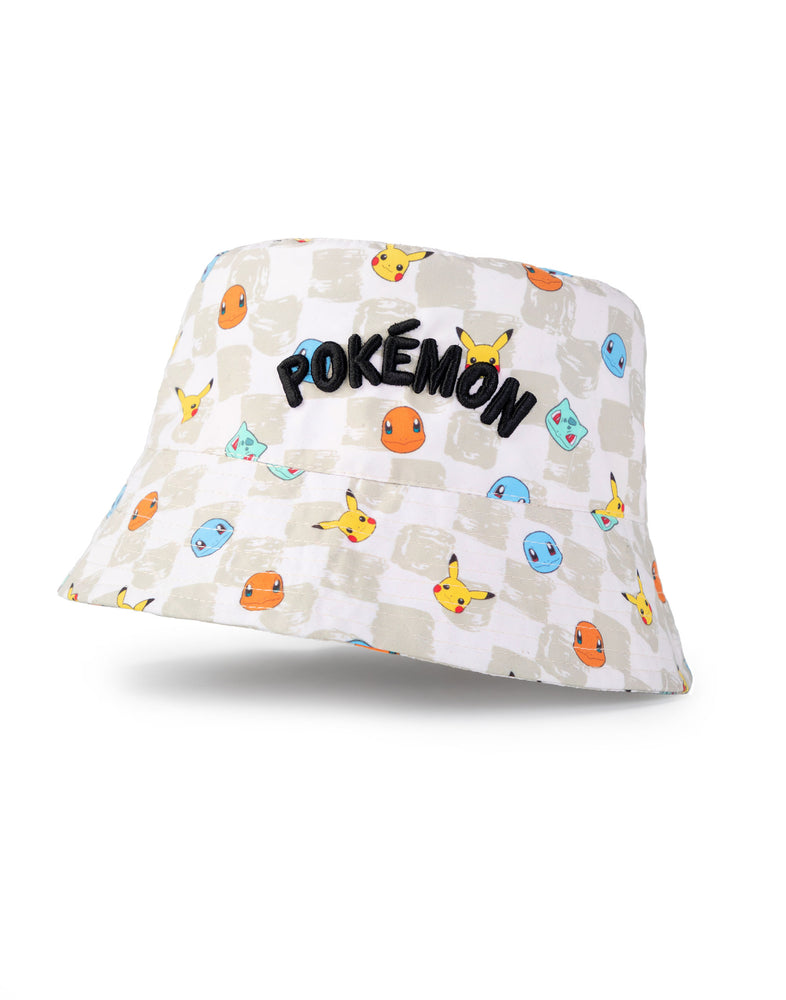 Pokemon Multi Character Unisex Kids Multicoloured Bucket Hat
