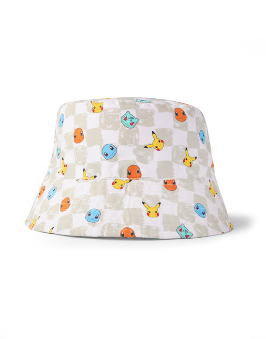 Pokemon Multi Character Unisex Kids Multicoloured Bucket Hat